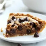 Homemade Deep Dish Chocolate Chip Cookie Pie photo