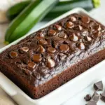 Homemade Double Chocolate Oatmeal Zucchini Bread photo
