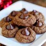 Homemade Double Chocolate Thumbprints Cookies photo