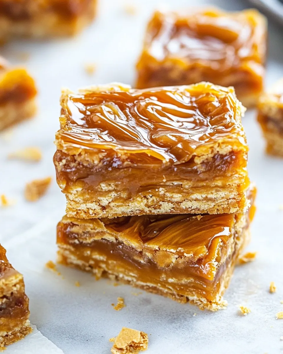 Classic Dulce de Leche Caramel Bars image