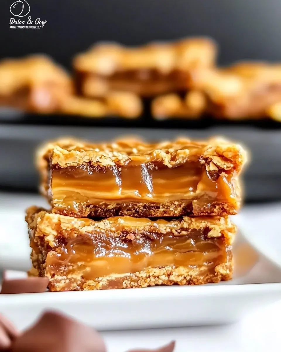 Homemade Dulce de Leche Revel Bars photo