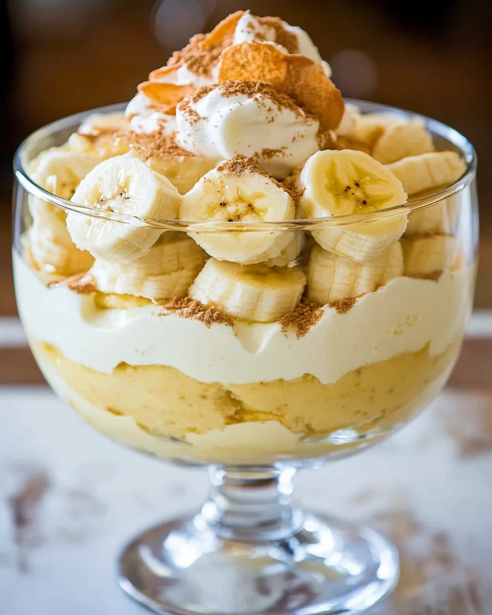Quick Easy Banana Pudding Recipe dish photo