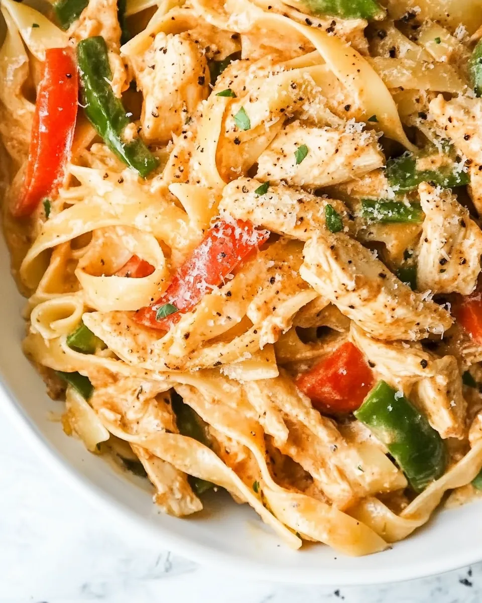Quick Easy Cajun Chicken Pasta recipe photo
