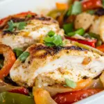 Homemade Easy Cheesy Baked Fajita Chicken recipe photo