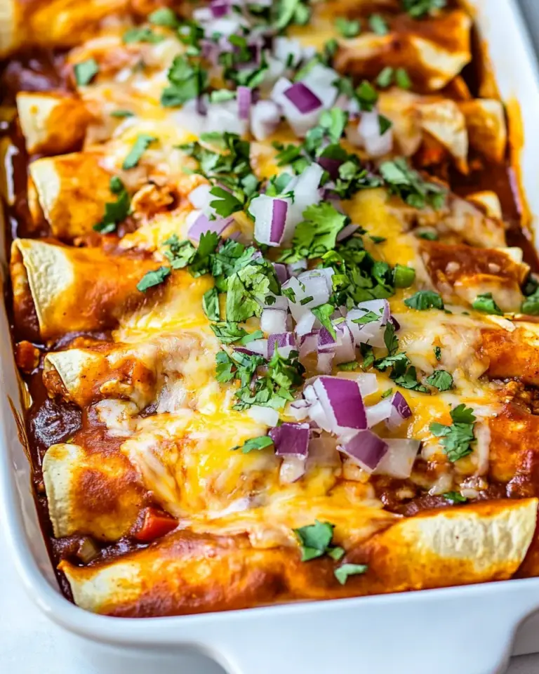 Homemade Easy Chicken Enchiladas photo