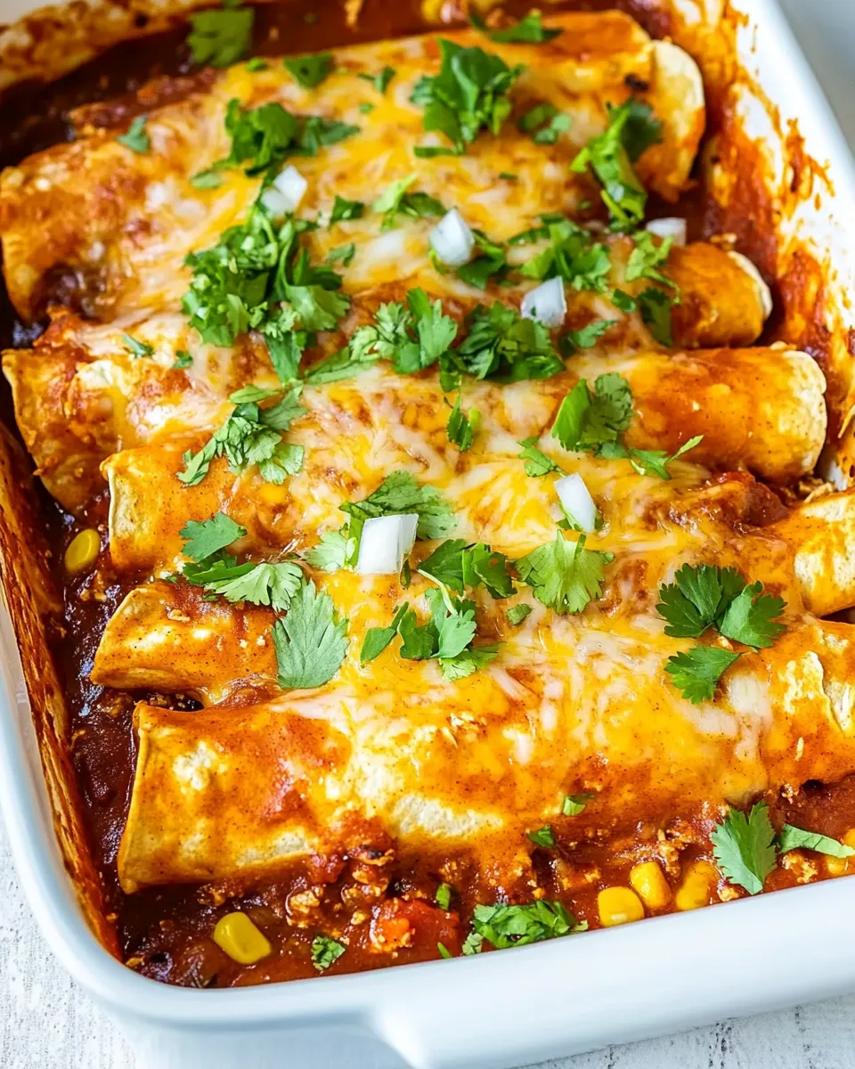 Delicious Easy Chicken Enchiladas recipe photo
