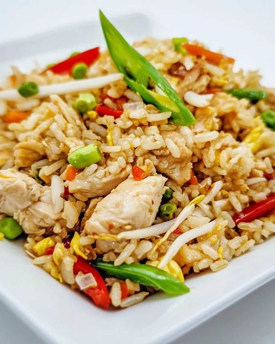 Homemade Easy Chicken and Rice Skillet Stir-Fry photo
