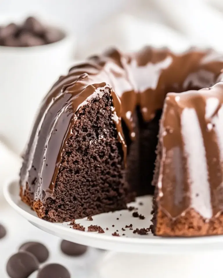 Homemade Easy Chocolate Bundt Cake Recipe (From Scratch) photo