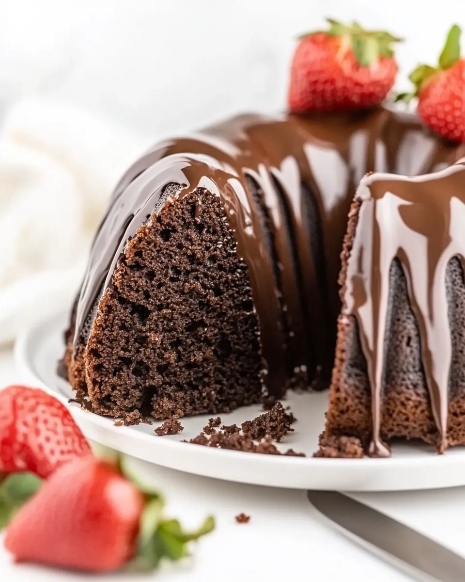 Best Easy Chocolate Bundt Cake Recipe (From Scratch) recipe photo
