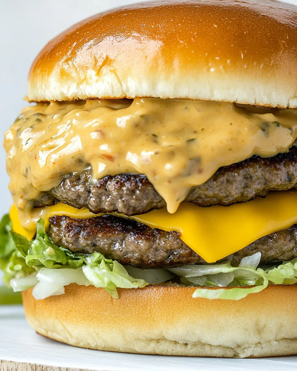 Delicious Easy Copycat Big Mac Sauce shot