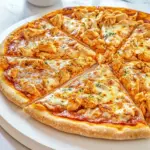 Homemade Easy Copycat Dominos Buffalo Chicken Pizza Recipe photo