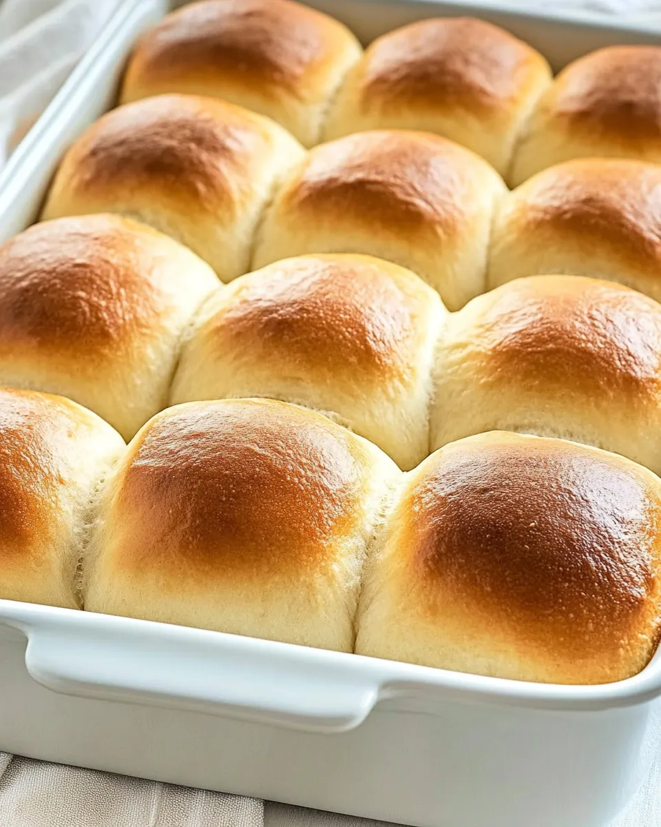 Classic Easy Homemade Dinner Rolls image