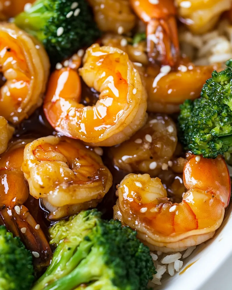Classic Easy Honey Garlic Shrimp and Broccoli image