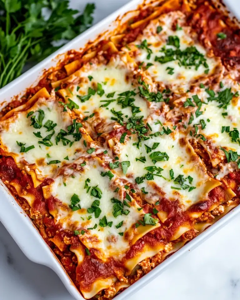 Homemade Easy Lasagna Recipe photo