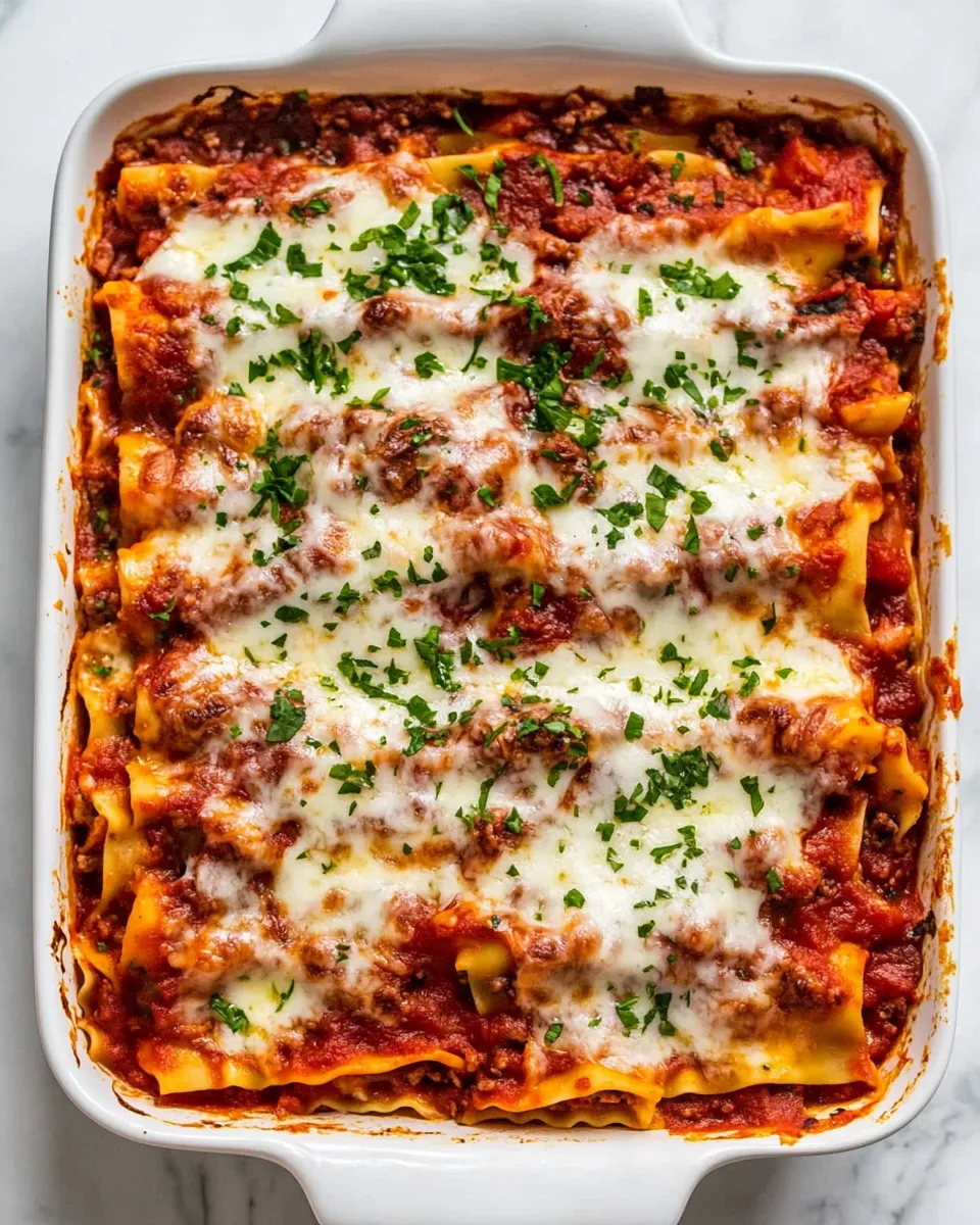 Quick Easy Lasagna Recipe recipe photo