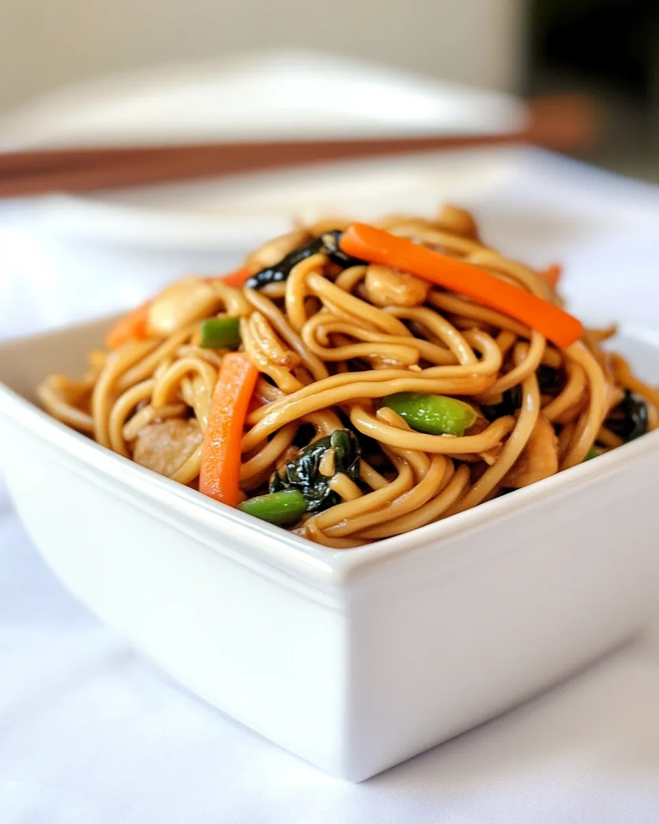 Classic Easy Lo Mein Recipe image