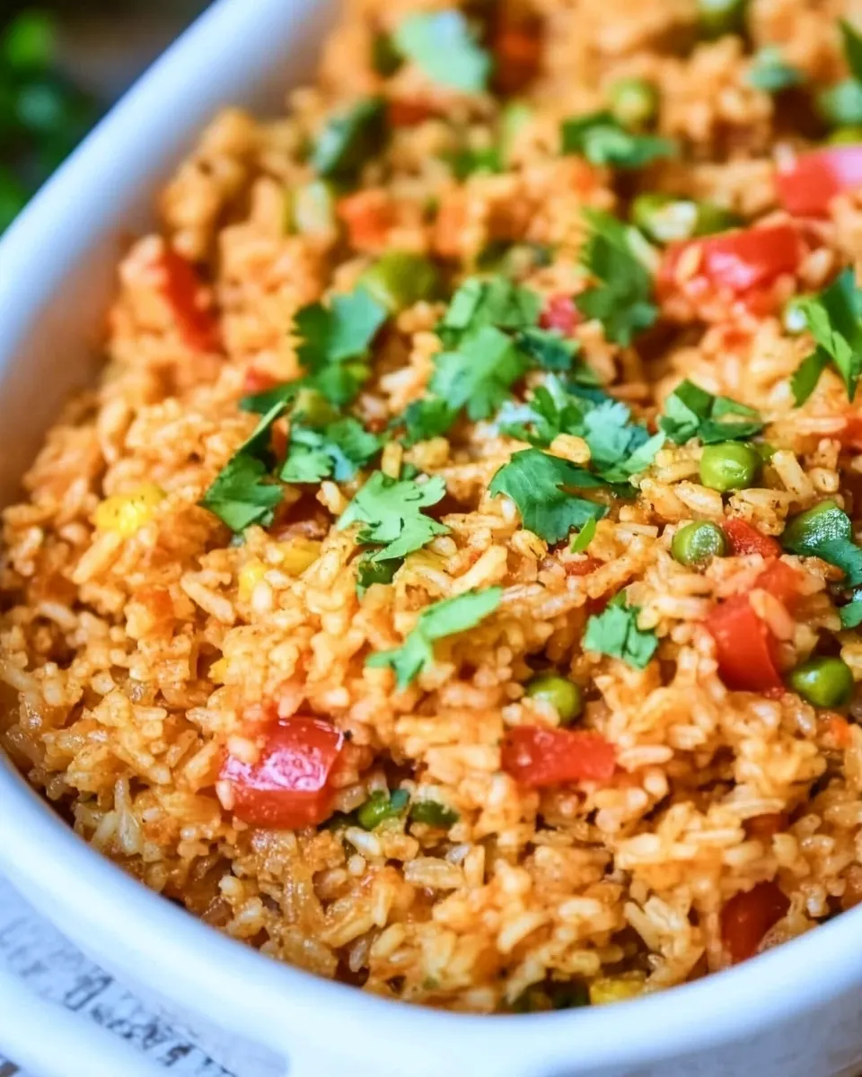 Delicious Easy Mexican Rice Recipe shot