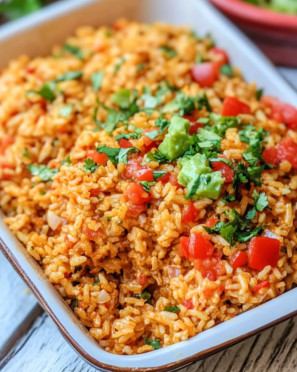 Quick Easy Mexican Rice Recipe dish photo