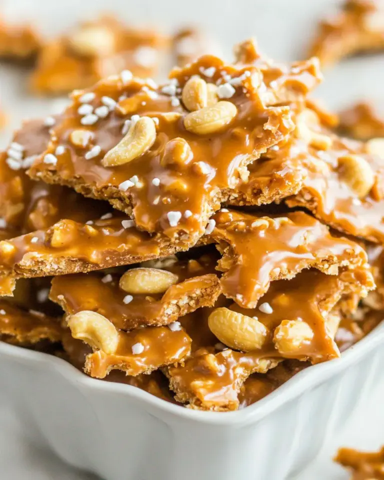 Homemade Easy Microwave Cashew Brittle photo