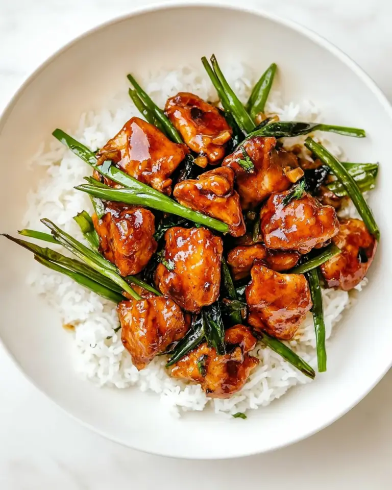 Homemade Easy Mongolian Chicken photo