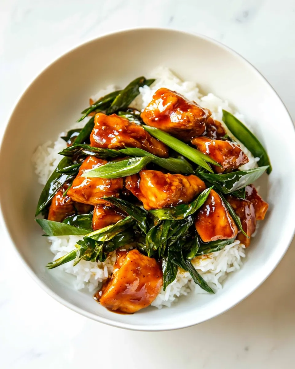 Delicious Easy Mongolian Chicken recipe image