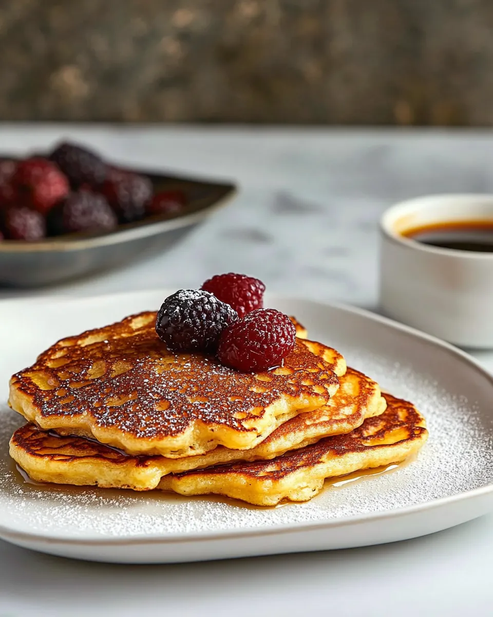 Quick Easy Pancakes For One recipe image