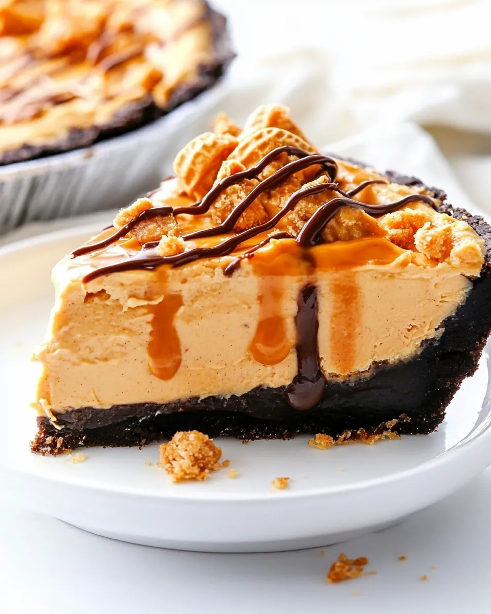 Classic Easy Peanut Butter Pie Recipe image