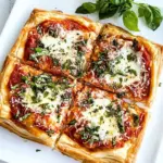 Homemade Easy Puff Pastry Pizza Recipe photo
