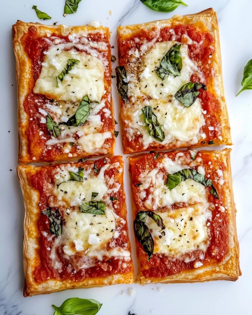 Delicious Easy Puff Pastry Pizza Recipe shot