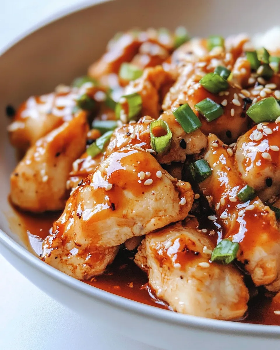 Homemade Easy Sesame Chicken photo