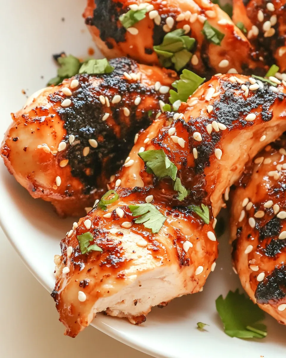 Quick Easy Sesame Chicken shot