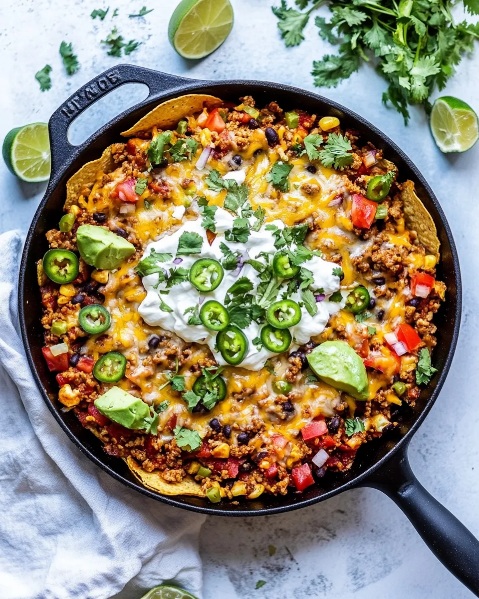 Delicious Easy Taco Skillet recipe photo