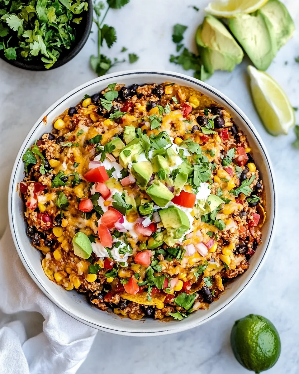 Quick Easy Taco Skillet shot