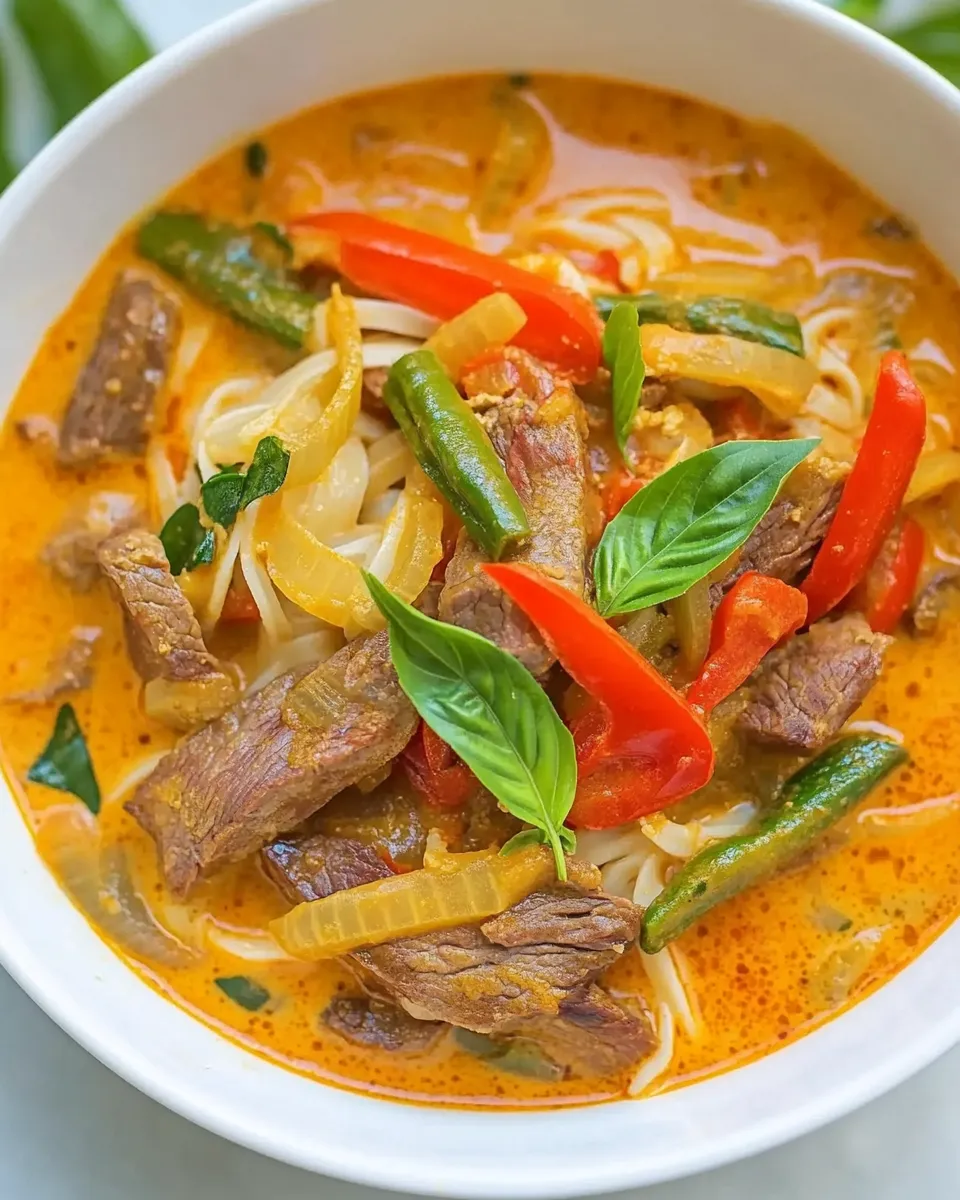 Delicious Easy Thai-Inspired Steak Curry image