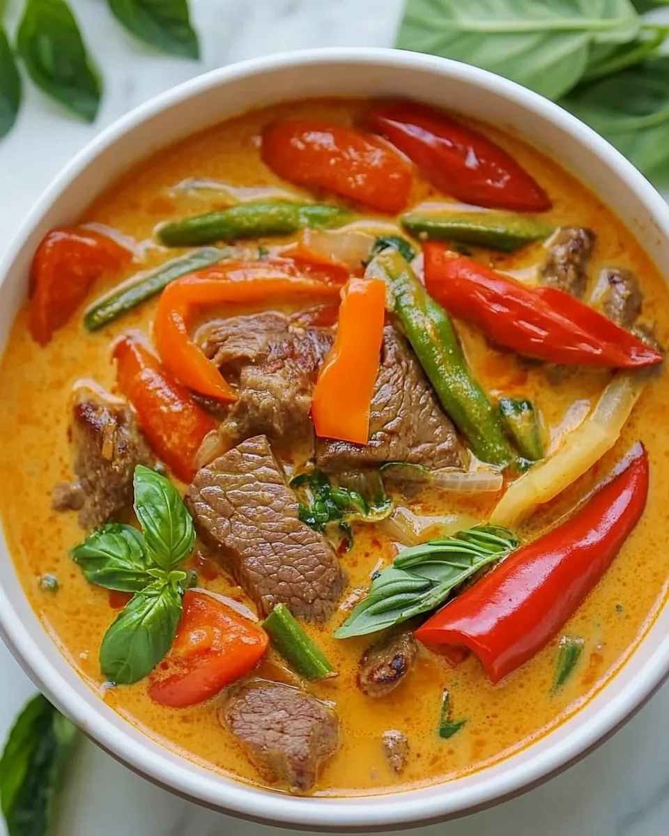 Savory Easy Thai-Inspired Steak Curry dish photo