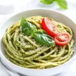 Homemade Easy Vegan Pesto Pasta photo