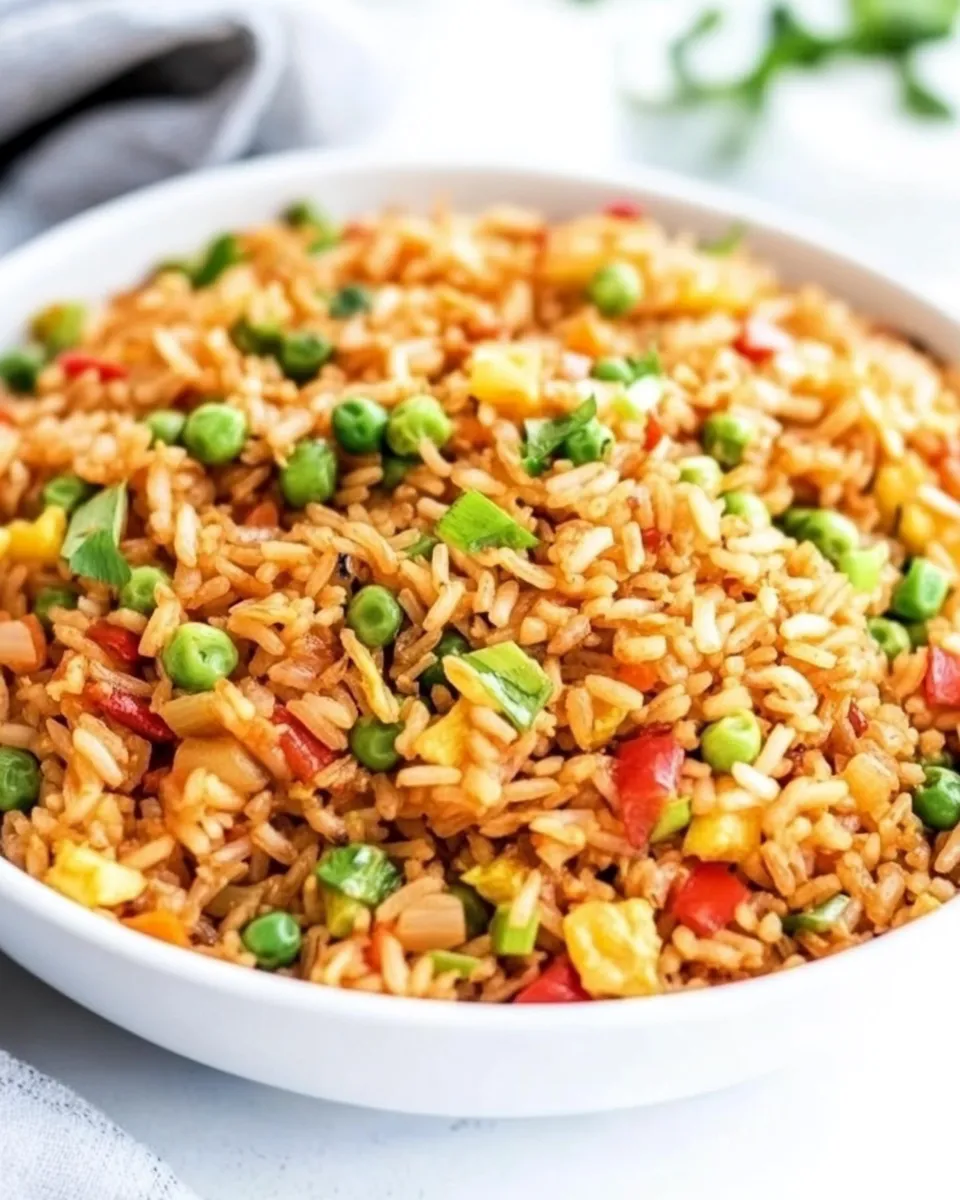 Quick Easy Vegetable Fried Rice recipe photo