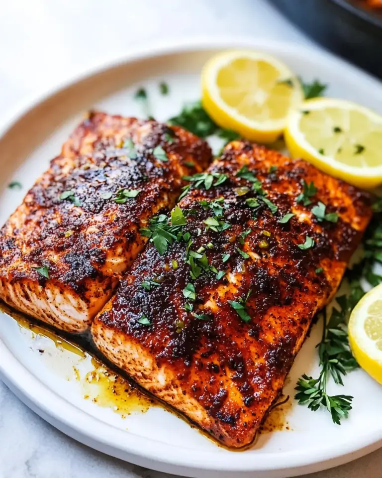 Homemade Easy and Amazing Blackened Salmon photo