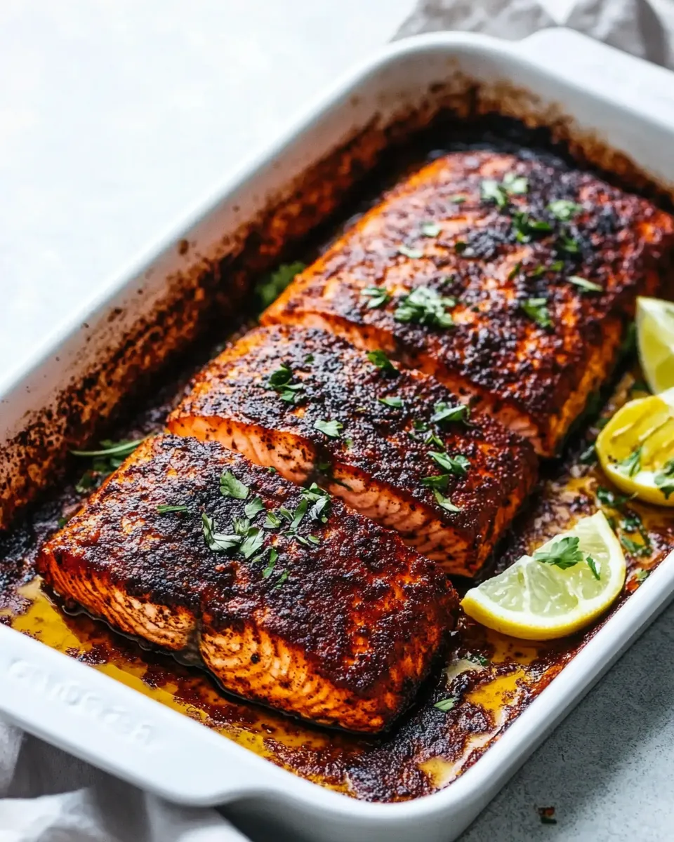 Classic Easy and Amazing Blackened Salmon image