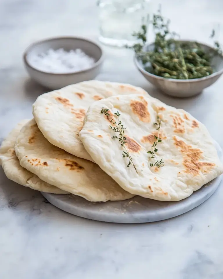 Homemade Easy no yeast Air Fryer flatbread pita photo