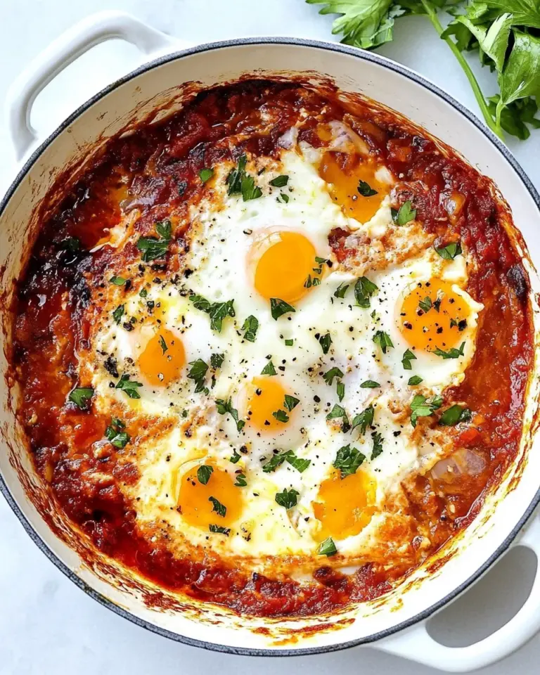 Homemade Eggs in Purgatory Recipe photo