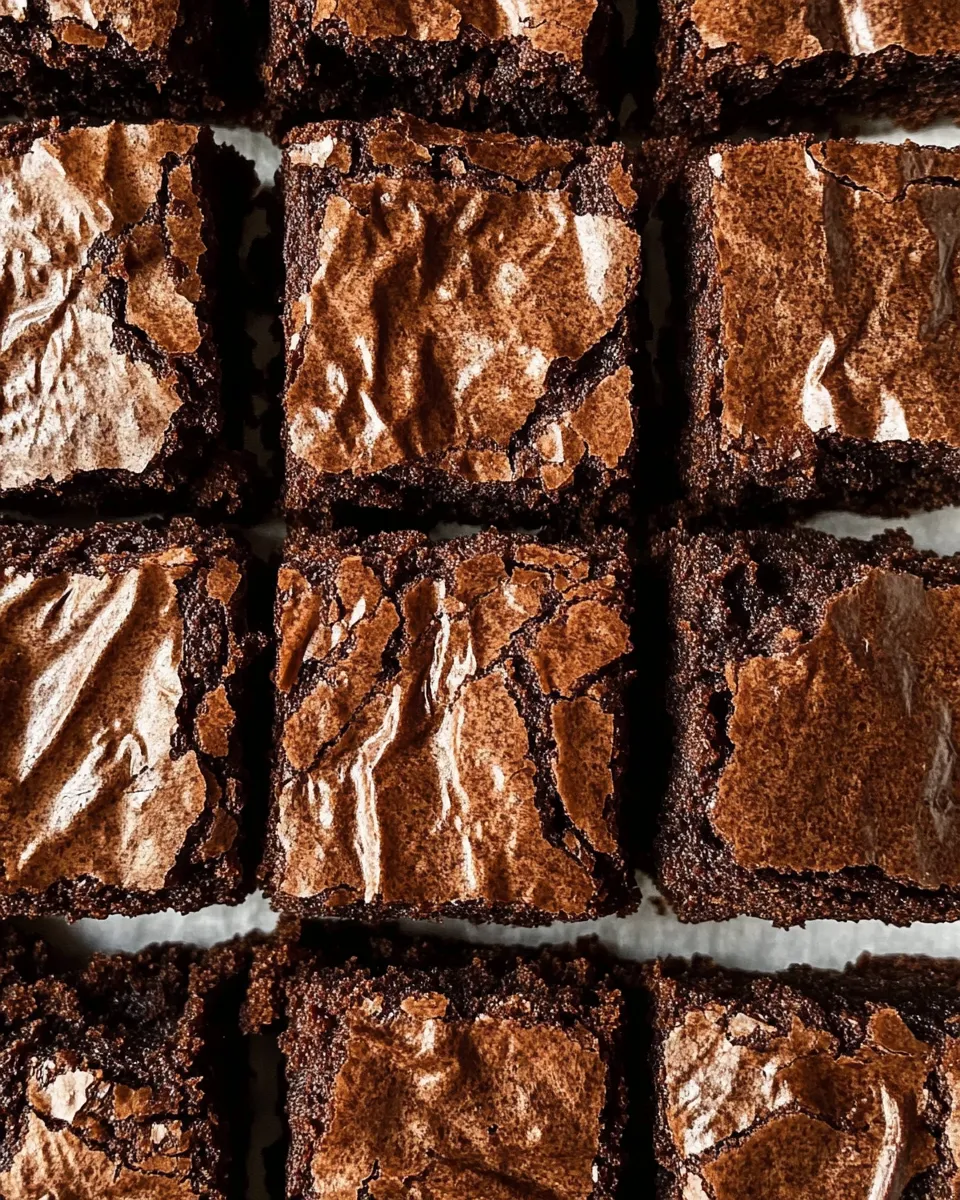 Easy Espresso Chocolate Chunk Brownies recipe photo