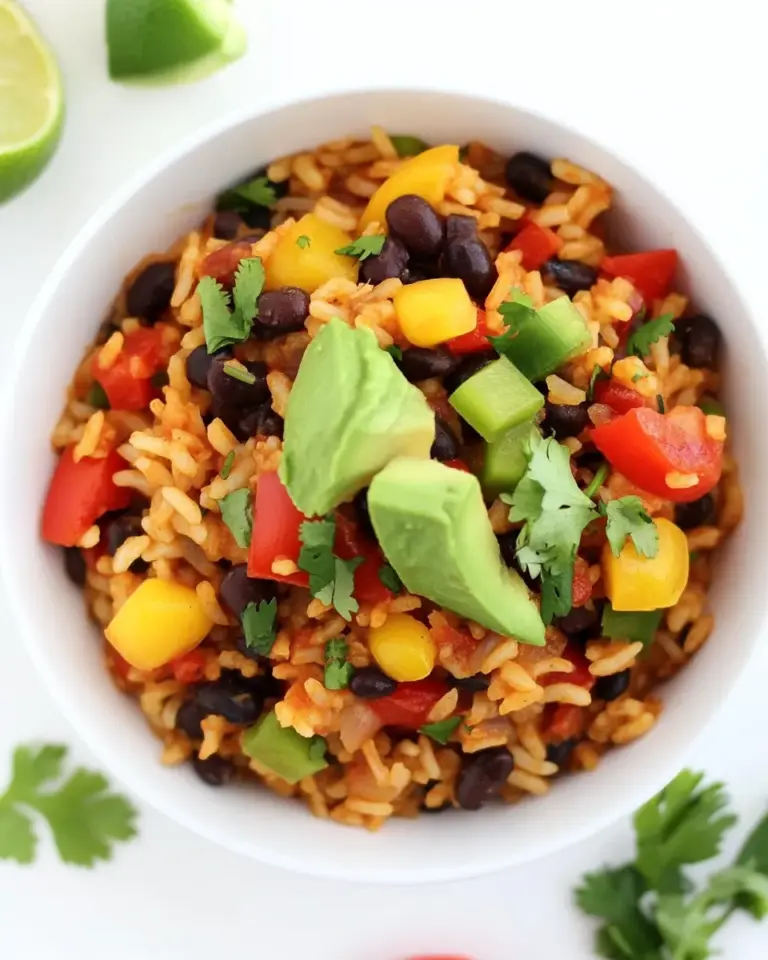 Easy Fiesta Rice and Black Beans photo