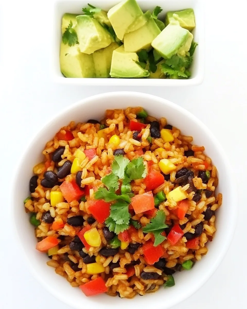 Quick Fiesta Rice and Black Beans recipe photo