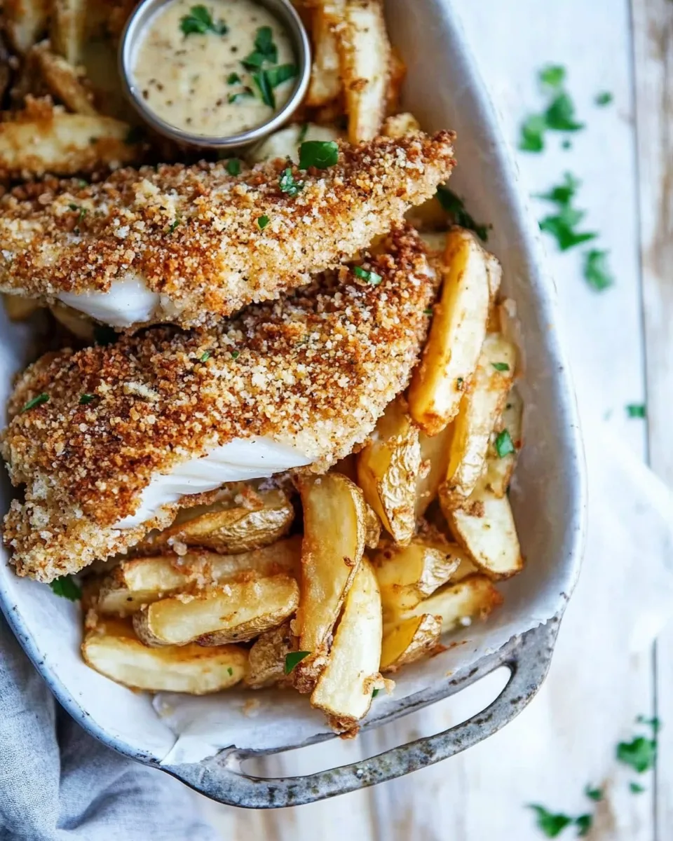 Homemade Fish and Chips photo