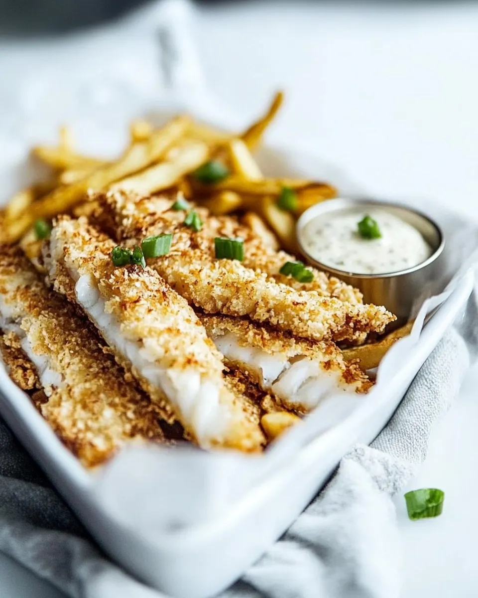 Easy Fish and Chips recipe photo
