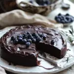 Homemade Flourless Chocolate Cake (Paleo) photo