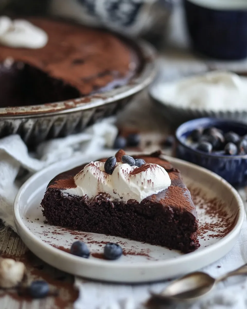 Delicious Flourless Chocolate Cake (Paleo) recipe photo