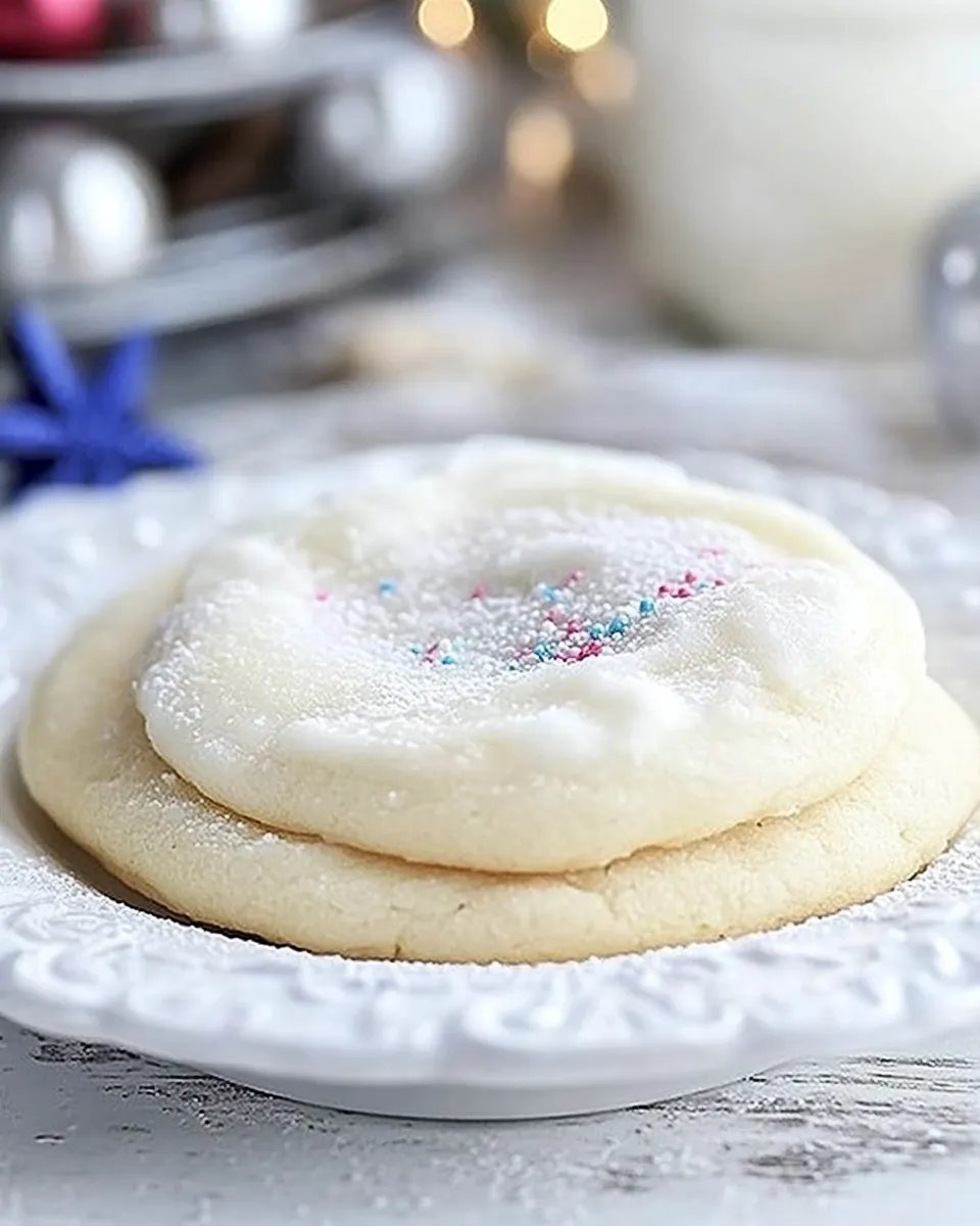 Classic Frosted Soft Sugar Cookie Recipe image