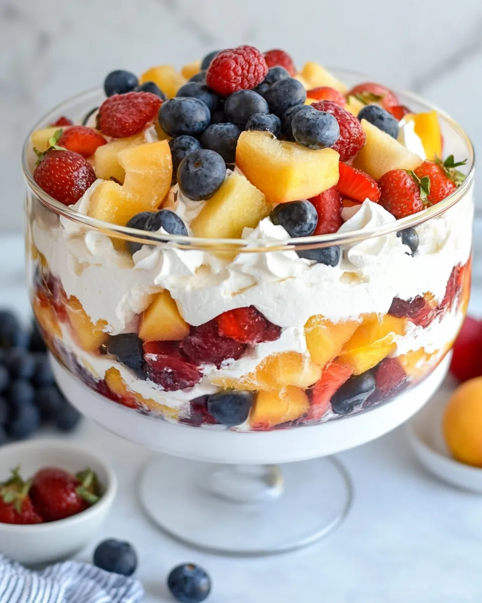 Classic Fruit Trifle image